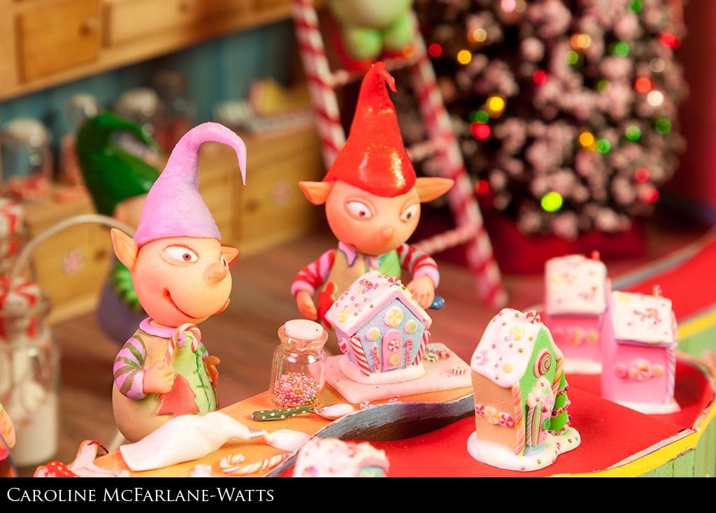 Dinky and Pooky the Christmas Elves by CS McFarlane-Watts