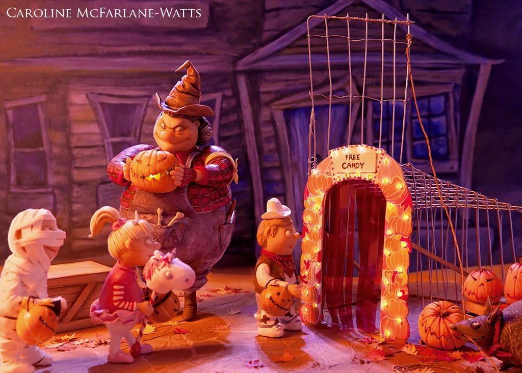 Good Witches Bad Witches Halloween by CS McFarlane-Watts